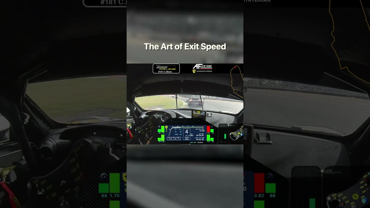 Vignette The overtake starts in the corner. #LeMans