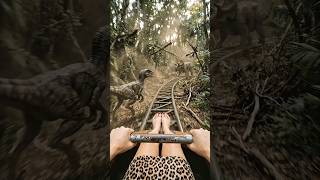 💥POV: This Ride Gets WAY Too Dangerous...🦖