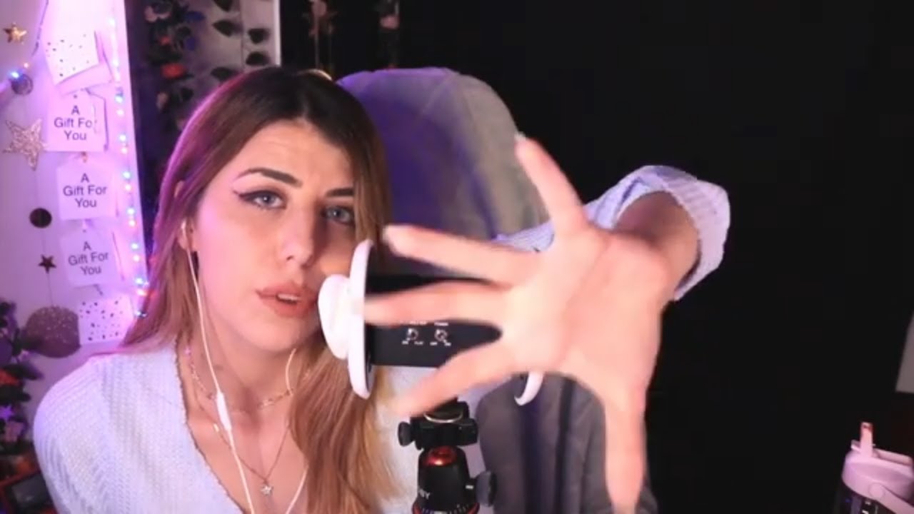 ASMR Mouth Sounds and Handmovment || Slow & Fast || Ear to Ear - YouTube
