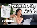 HOW TO MAXIMIZE YOUR PRODUCTIVITY // Online School Tips that ACTUALLY Work!