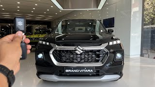 2024 Suzuki Grand Vitara Zeta AT | ₹15.41 Lakhs | Black Beast 🖤