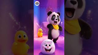 Panda's Potty Dance: Learn with Fun 🎶🌟 #shorts #childrensongs #nurseryrhymes #kidssongs