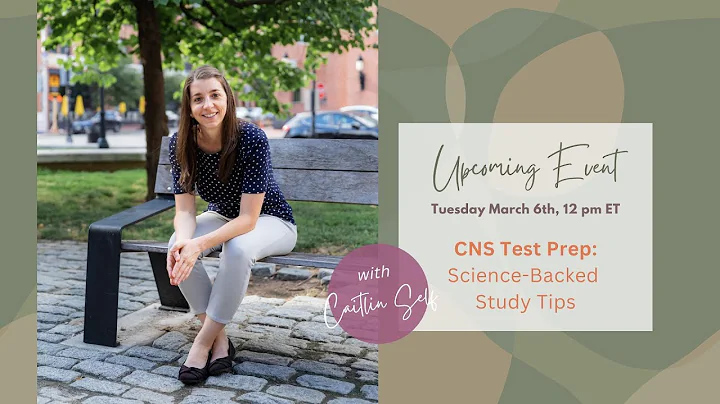 TNHC CNS Test Prep: Science-Backed Study Tips with...