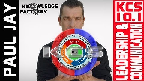 KCS 10.1 Leadership and Communication - Knowledge Centered Support