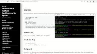 CS50 Project0: Degrees Introduction to Artificial Intelligence with python