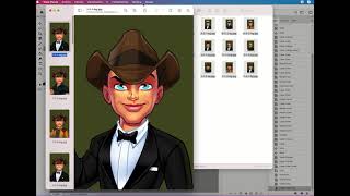 How to export all layer combinations in Photoshop Wealth