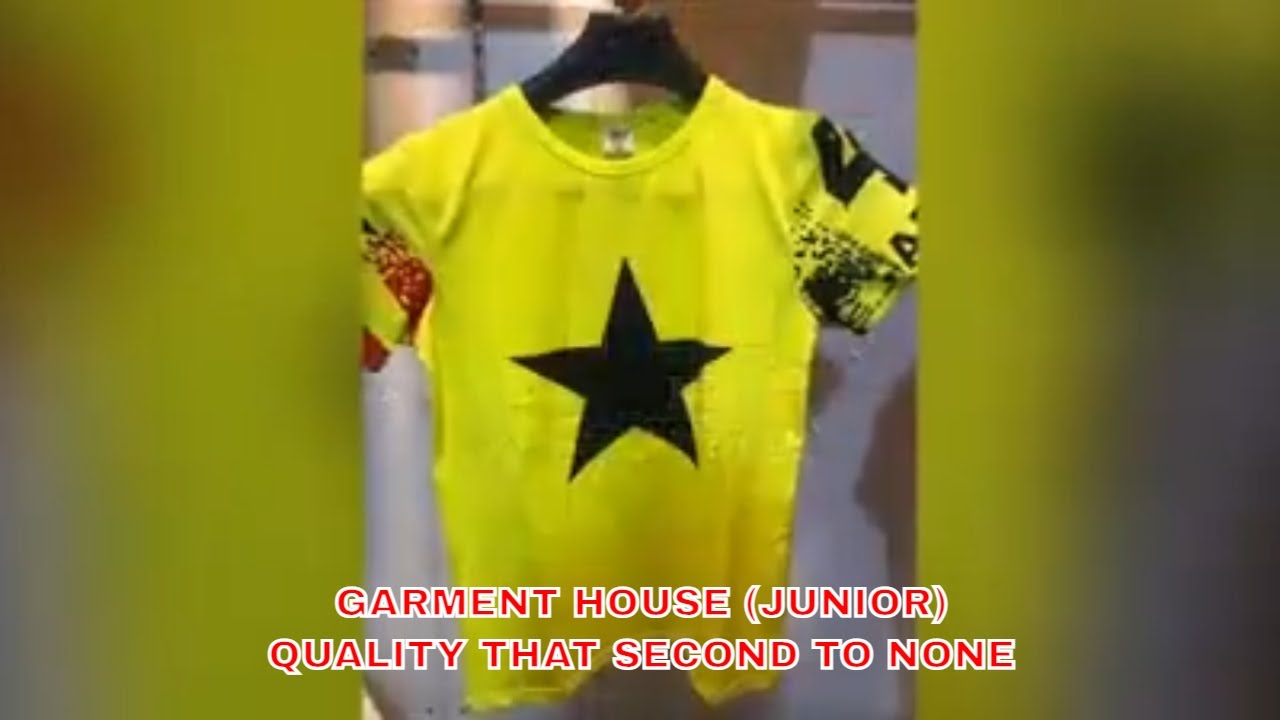 Garment House (Junior) YouTube