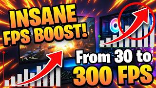 I Fixed My Trash PC and Got 300+ FPS 🔥Secret Tricks That Actually Work🔥 #pcgaming #boostfps #gaming