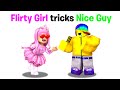 Flirty Girl tricks Nice Guy..  💋🥰 (Roblox)