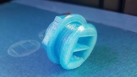 Timelapse of 3D printing PowerPole Mount
