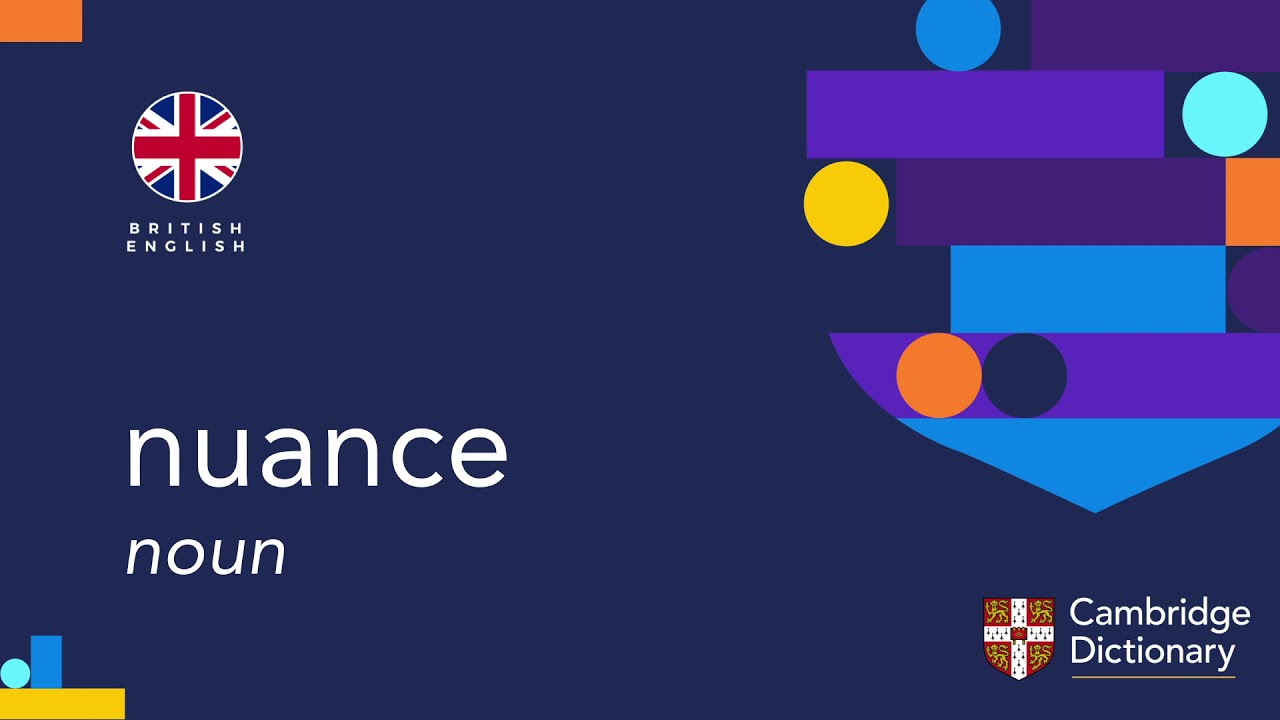 How to pronounce nuance | British English and American English pronunciation