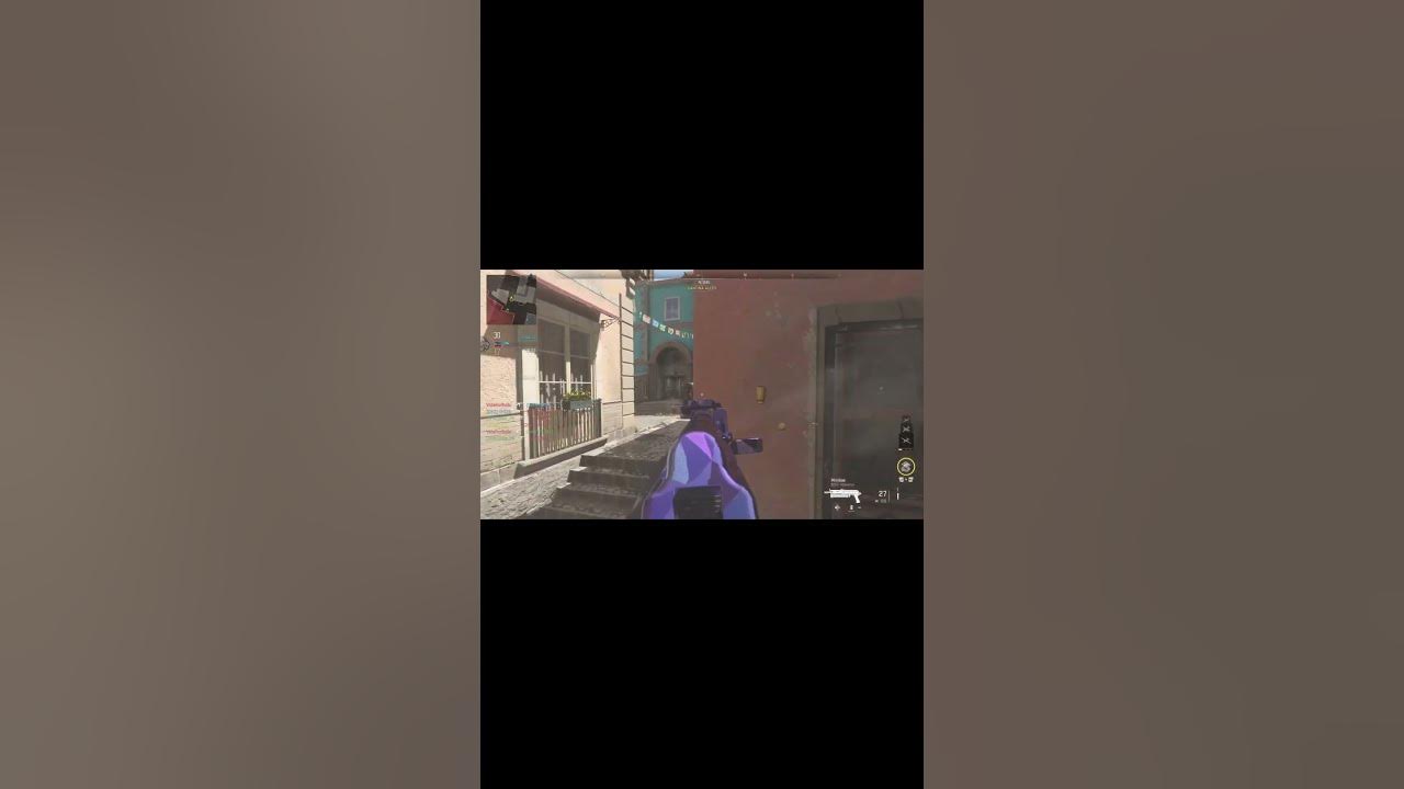 When u Get Hit With a FlashBang In MW2😂 shorts YouTube