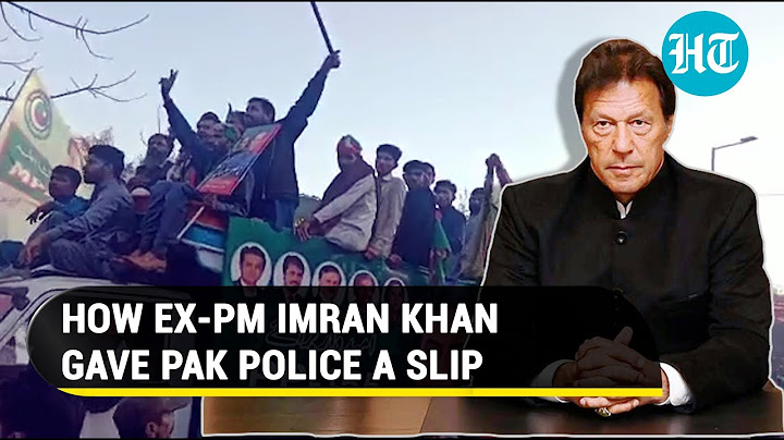 Imran Khan dodges arrest as Pak police wait outside his Lahore home | High Drama Unfolds