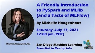 Celebrity A friendly introduction to PySpark MLlib (and a taste of MLFlow) [Virtual] Profile