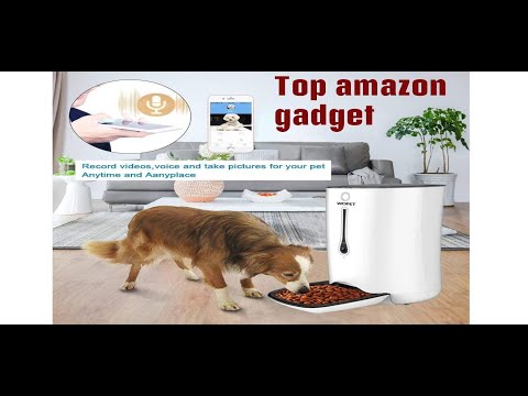 Petnet SmartFeeder, Automatic Pet Feeder for Cats and Dogs, Compatible with Alexa