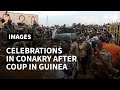 Guinea's military parade in the streets of Conakry day after coup | AFP