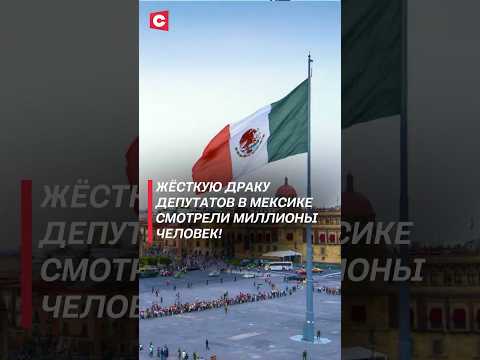 Что грозит депутату Мексики за драку в парламенте? #мескика #парламент #драка #чп #прямойэфир
