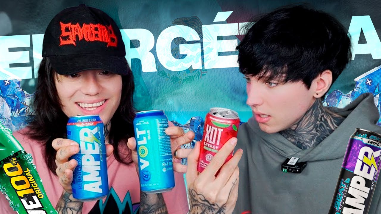 PROBAMOS LAS BEBIDAS ENERGÉTICAS MEXICANAS