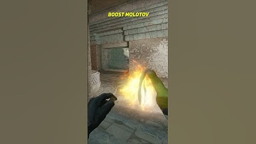 A Site Entry Molotov That Burn Boost Ancient CS2 #shorts
