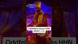 Did Oddfellow tease the next HHN theme?? 🤡 #universalstudiosflorida #halloweenhorrornights