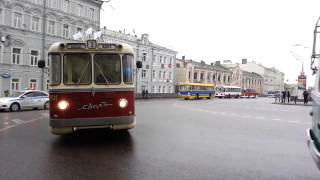 Парад троллейбусов в Москве 2013