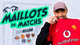 Un ancien JOUEUR de MAN UNITED nous PRÉSENTE SA COLLECTION DE MAILLOTS | MDM DAVID BELLION