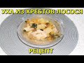 Уха из хребтов лосося рецепт