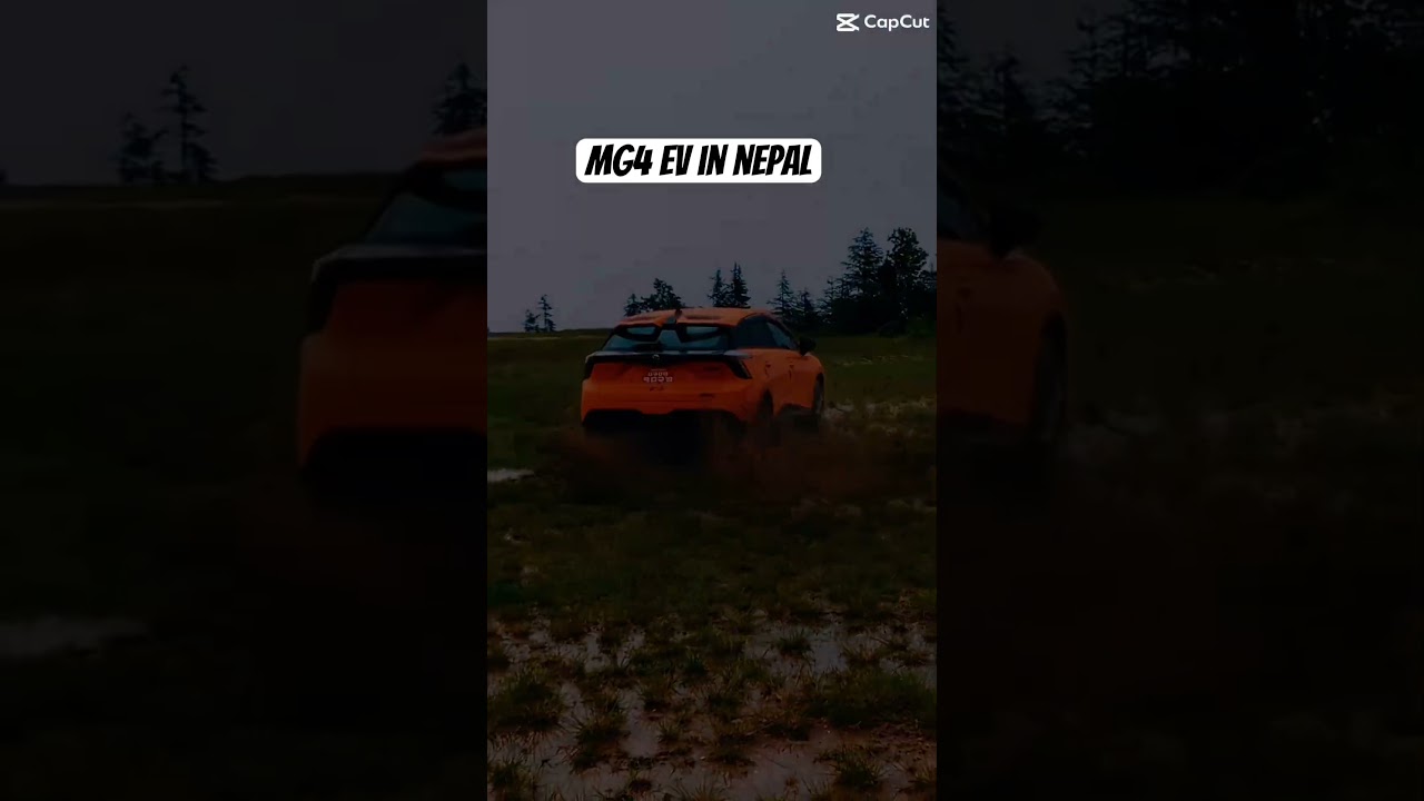 Mg4 ev in nepal offroad 