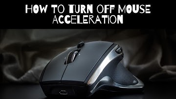 How To Turn Off Mouse Acceleration In Windows 10