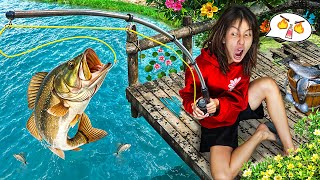 ขัดฮ้าง“ตกปลา” …(เกือบได้เป็นอาหารปลา)