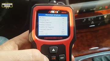 Ancel AD410 OBD 2 Reset Check Engine error on Car / Review scanner Ancel AD410