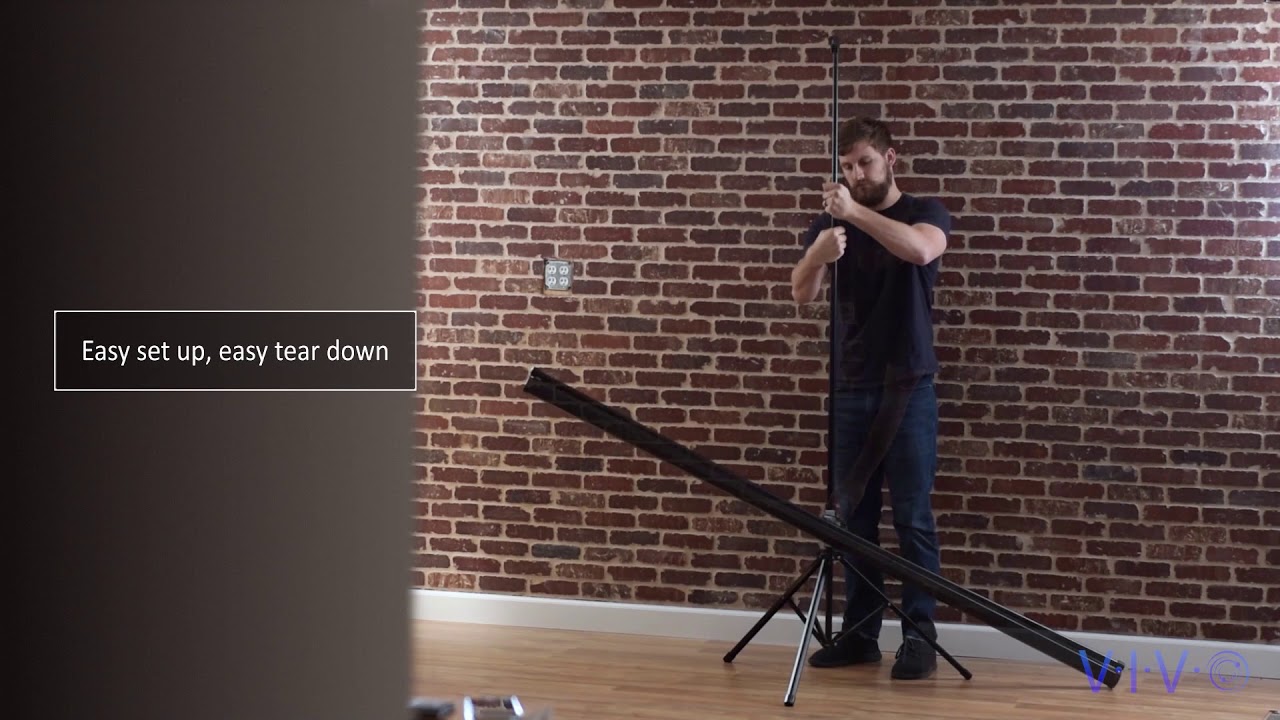 Projection Pull Up Foldable Stand Tripod