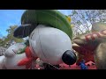Handlers inflate Thanksgiving parade balloons for Macy&#39;s New York parade