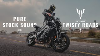 Gen 3 Yamaha MT09- Exhaust Sound & Twisty Roads by Mostreet 8,909 views 2 years ago 8 minutes, 50 seconds