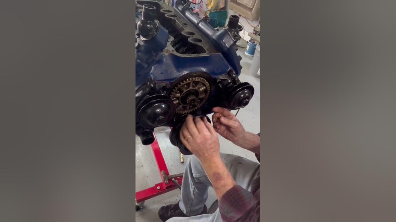 Ford flathead v8 cam gear installed correctly youtube