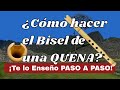 ¿Cómo se hace el bisel de una quena paso a paso?
