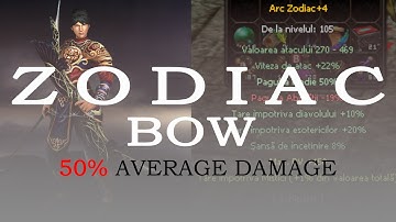 🏹🏹🏹 ZODIAC BOW 50% AVERAGE DAMAGE Metin2Ro OFFICIAL