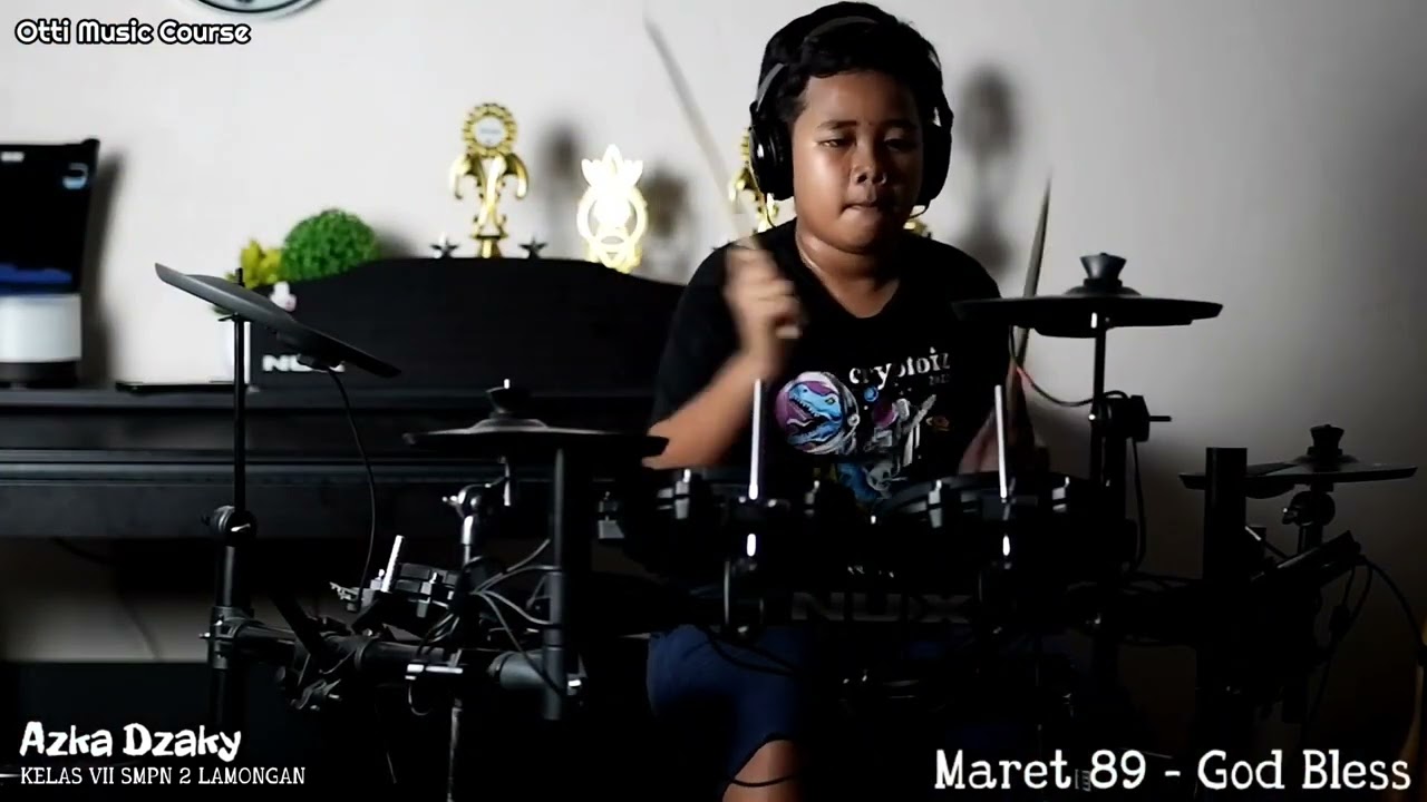 Maret 89 - God Bless || Bocil Drummer || Cover