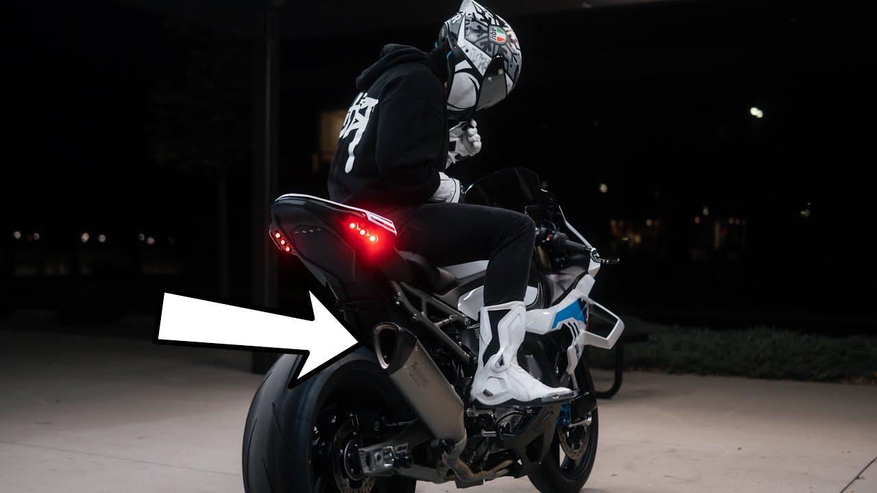 2025 S1000RR GETS FULL TITANIUM EXHAUST!