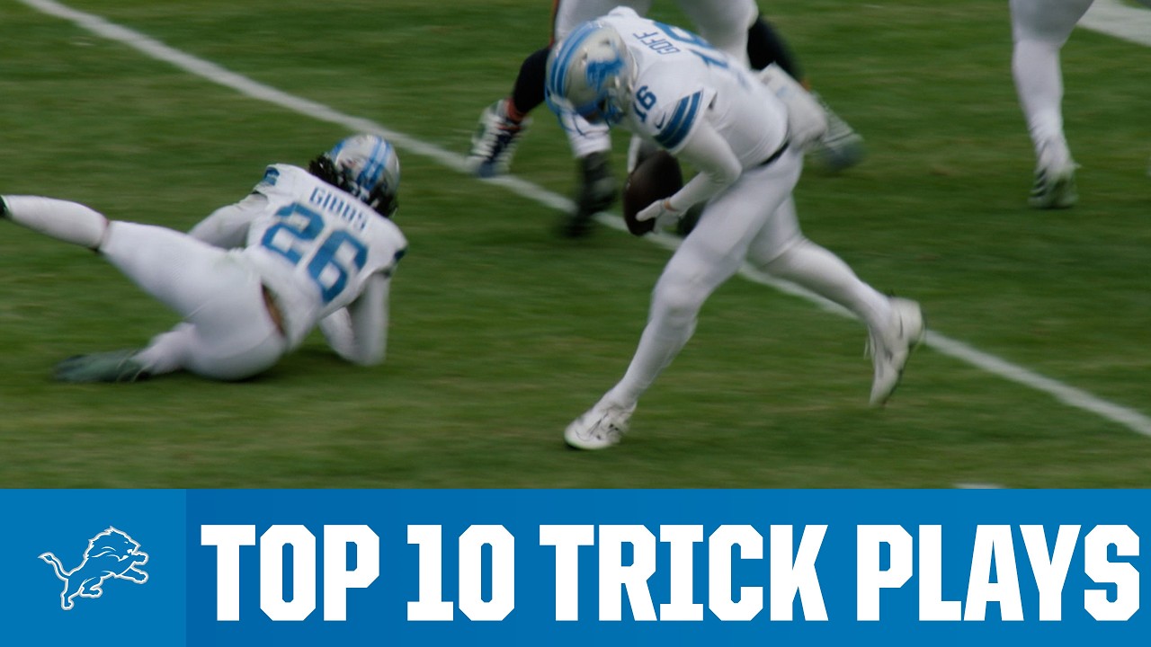 Top 10 Trick Plays | Detroit Lions 2024 Season