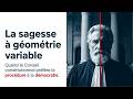 Sagesse à géométrie variable – Quand le Conseil constitutionnel préfère la procédure à la démocratie