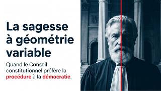 Sagesse à géométrie variable – Quand le Conseil constitutionnel préfère la procédure à la démocratie