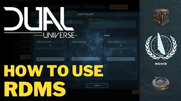 Dual Universe: How to RDMS