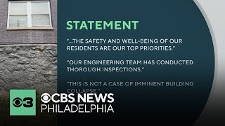New Update: Unsafe structure declared for apartment building in Northwest Philadelphia
