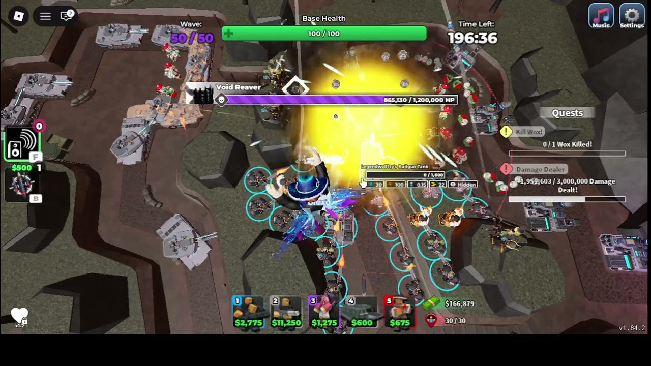 This was a test run (: (ill get him next time no mercy will be given to him next time) #tds #roblox