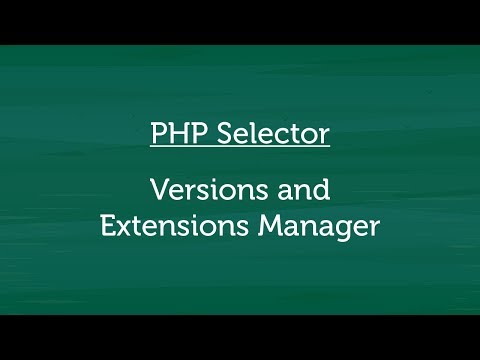 PHP Selector - Versions and Extensions Manager | Host My Website Online