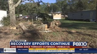 Recovery efforts continue one week since tornado outbreak