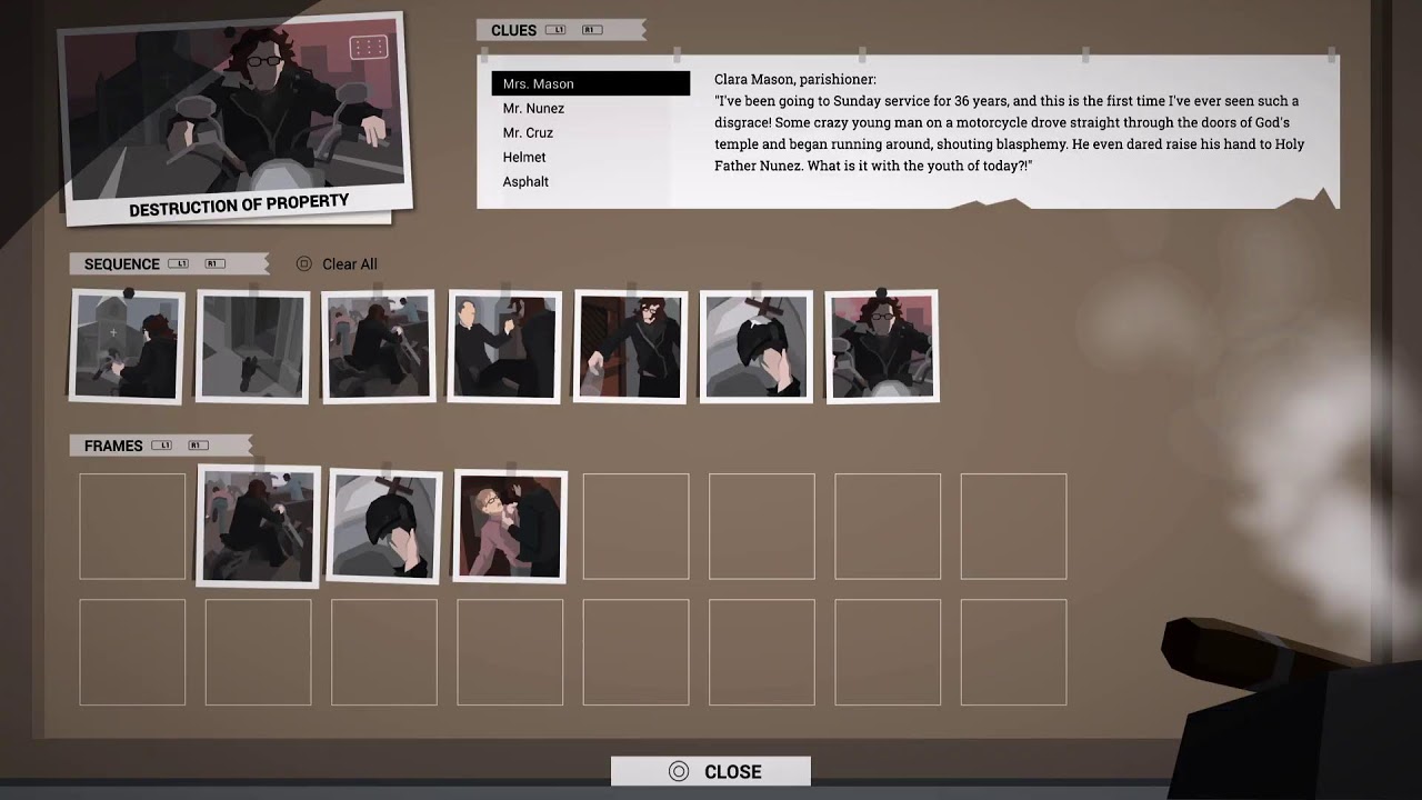 This is the police кража в музее последовательность