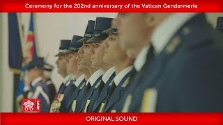 Lễ kỷ niệm 202 năm  Ngày thành lập Đơn Vị Cảnh Sát  Của Toà Thánh Vatican đã diễn ra tại  Vườn Square Garden trong khuôn viên Viện Bảo Tàng Vatican Ngày 30 tháng 9 năm 2018
