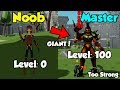 I Reached Level 100! On Leaderboard! OP! - Giant Simulator